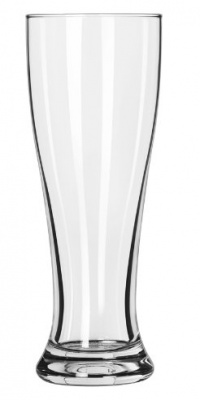 Libbey 16-Ounce Midtown Pilsner Glass, Clear, 4-Piece