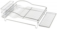 Amco Ultra Dish Rack Set, Chrome Plated