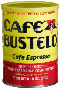 Cafe Bustelo Coffee Espresso, 10-Ounce Cans (Pack of 4)