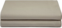 Calvin Klein Home Solid Sateen Pearl Edge King Pair Pillowcase, Bisque