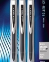 uni-ball Vision RT Retractable Bold Point Roller Ball Pens, 3 Black Ink Pens (1741785)