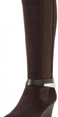 Calvin Klein Women's Lucia Suede/Calf Boot