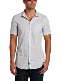 Calvin Klein Sportswear Men's Short Sleeve Poplin Woven