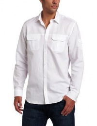 Calvin Klein Sportswear Men's Long Sleeve Oxford Woven Shirt