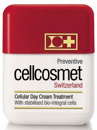 EXCLUSIVELY AT SAKS. Cellular Day Cream Treatment with active stabilized bio-integral cells. Enriched with vitamins E and C to fight against free radicals.