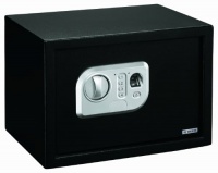 Stack-On PS-10-B Biometric Personal Safe with Adjustable Shelf, Black