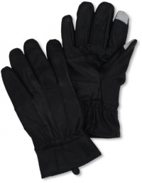 Geoffrey Beene Men's Leather Texting Glove