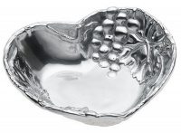 Arthur Court Grape 7-Inch Heart Bowl