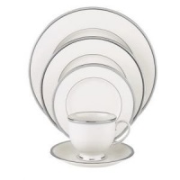 Lenox Tuxedo Platinum Tea Saucer