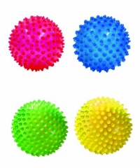 Edushape 4 See-Me Sensory Balls, Translucent, 4 Pack