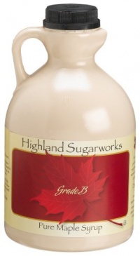 Highland Sugarworks 100% Grade B Maple Syrup, 32-Ounce Jug