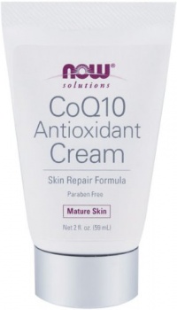 NOW Foods CoQ10 Antioxidant Cream, Mature Skin,, 2-Fluid Ounces