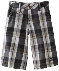 LRG - Kids Boys 8-20 High Desert Chino Short, Charcoal, 10