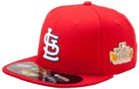 MLB St. Louis Cardinals 2011 World Series Onfield Side Patch Cap