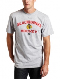 NHL Chicago Blackhawks Authoritative Red Short Sleeve Tee (Red, XX-Large)