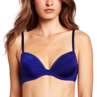 Calvin Klein Women's Seductive Comfort Customized Lift Bra, Navy Sealed, 32D