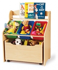 Tot Tutors TB816 Store-All Unit, Natural Finish