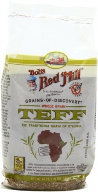 Bob's Red Mill Whole Grain Teff, 24-Ounce Packages (Pack of 4)