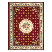 Nourison Country Heritage H301 Area Rug - Red Size - 1.9 x 2.9 ft.