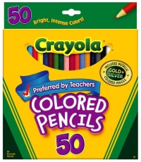 Crayola 50ct Long Colored Pencils