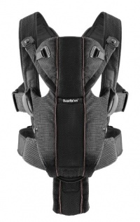 BABYBJORN Miracle Airy Mesh Baby Carrier, Black