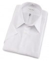 Van Heusen Mens Short Sleeve Big Poplin Dress Shirt