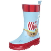 Stephen Joseph Boys 2-7 Pirate Rain Boots