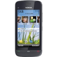 Nokia C5-03 Unlocked GSM Phone with 5 MP Camera and Ovi Maps Navigation Optimized for AT&T--U.S. Version with Warranty (Graphite Black)