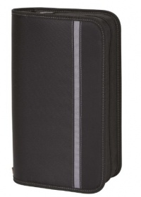 Case Logic ENW-104 104 Capacity Nylon CD Wallet (Black)