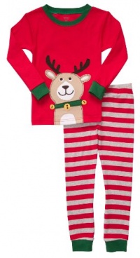 Carter's Red Reindeer Snug-fit Pajama Set 12 Months - 5t