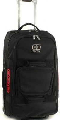 OGIO Radica 26-inch Drop Bottom Expandable Wheeled Upright Duffel Bag - Black