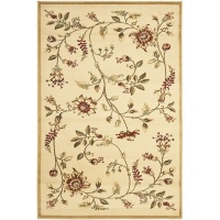 Safavieh Lyndhurst Collection LNH552-1291 Ivory Area Rug, 4-Feet by 6-Feet