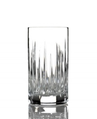 From the world-famous Reed & Barton company, the classic and traditional Soho pattern is a richly cut design in clear crystal. This collection of highball glasses is a perfect choice for first-time collectors of affordable crystal stemware and barware.