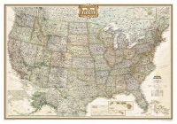 United States Executive Wall Map - Laminated (Reference - U.S.)