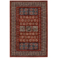 Couristan Timeless Treasures 4307/0300 Royal Kazak Area Rug - Burgundy