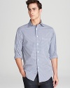 The Men's Store at Bloomingdale's Mini-Gingham Sport Shirt - Classic Fit