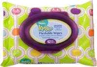 Pampers Kandoo Kandoo Flushable Wipes, Sensitive, Soft Tub , 42 Count (Pack of 12)