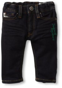 Diesel Baby-Boys Infant Viker 5 Pocket Superstretch Dark, Dark Indigo, 9 Months