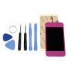 Interfuse® Purple Touch 4th Gen LCD Digitizer Glass Screen Assembly + Home Button, Tools & Adhesive