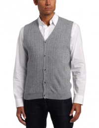 Geoffrey Beene Men's Sa Solid Vest