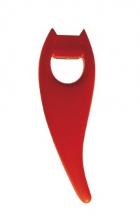 A di Alessi Diabolix Bottle Opener, Red