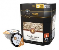 Keurig Barista Prima Vanilla Latte Vue Pack 8+8 Pack (Makes 8 Lattes)