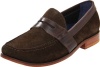 Cole Haan Men's Air Monroe Penny Loafer,Earth Suede/Chestnut,10.5 M US