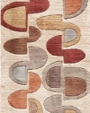 Area Rug 2x12 Runner Contemporary Ivory Color - Momeni New Wave Rug from RugPal