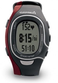 Garmin FR60 Men's Red Fitness Watch (Includes Heart Rate Monitor and USB ANT Stick)