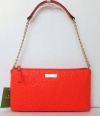 Kate Spade Wellesley Byrd Ostrich in Flame Orange