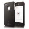 elago S4 Slim Fit Case for AT&T and Verizon iPhone 4/4S - Piano Black