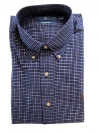 Polo Ralph Lauren Shirt, Classic-Fit Tattersall Blue Plaid Shirt