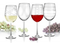 ARC International Luminarc Uptown Tulip White Wine Glass, 19-Ounce, Set of 4