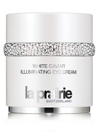 Achieve unparalleled brightening for the most expressive part of your face - your eyes. This sheer, hydrating cream targets the appearance of darkness in the eye area that can be caused from hyper-pigmentation or circulation issues. It brightens, supports, and smooths as it targets eye-area aging concerns; the appearance of dark circles, puffiness and wrinkles.